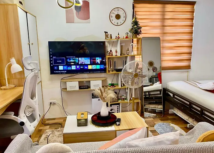 Gasthuis Olango Island-tiny Fully Furnished With Hot Shower, Washer, Wi-fi, Netflix & King Bed S&e-3 Lapu-Lapu City