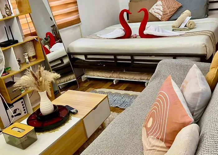 Gasthuis Olango Island-tiny Fully Furnished With Hot Shower, Washer, Wi-fi, Netflix & King Bed S&e-3 Lapu-Lapu City